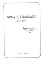 French Sonata for piano (1937)